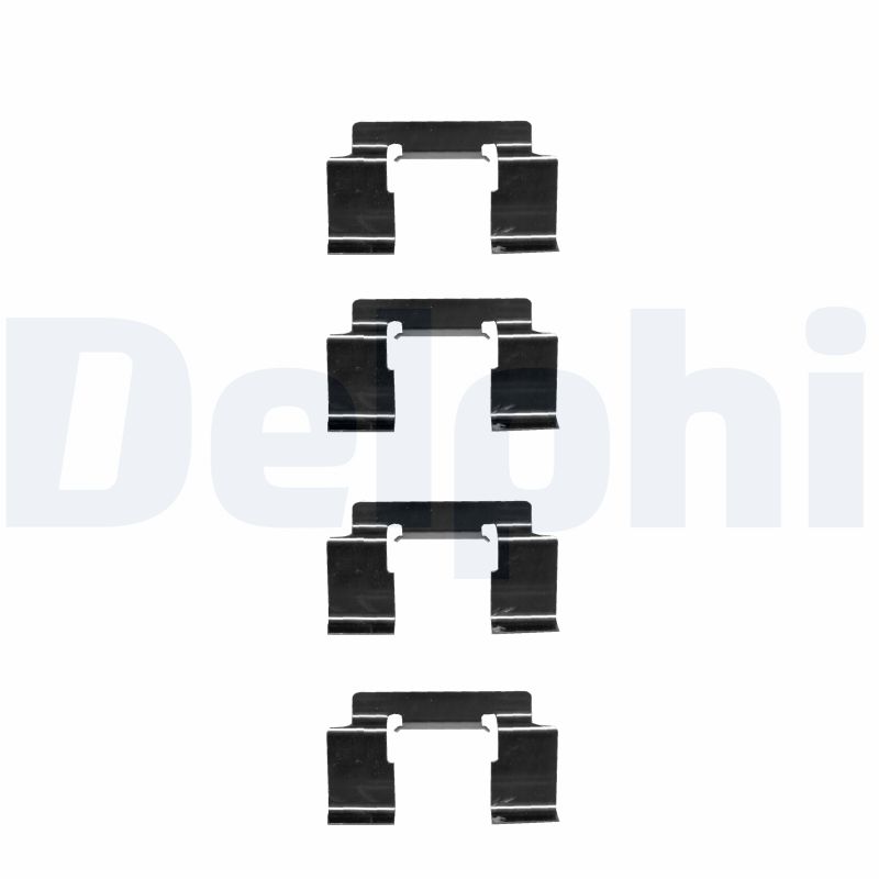 Kit accessori, Pastiglia freno - LX0337 DELPHI