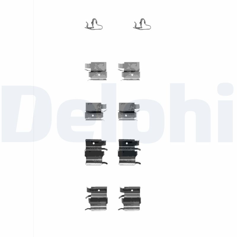 Accessory Kit, disc brake pad - LX0339 DELPHI