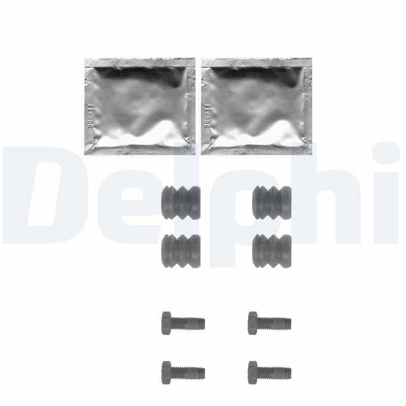 Комплектующие, колодки дискового тормоза - LX0355 DELPHI
