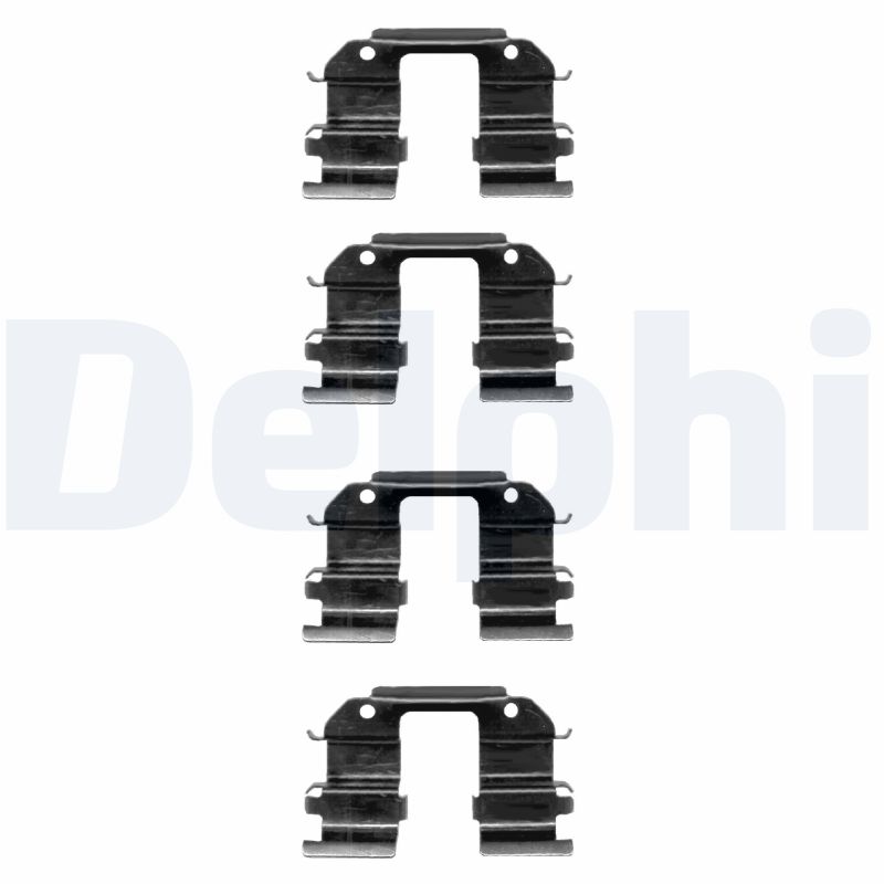 Accessory Kit, disc brake pad - LX0372 DELPHI