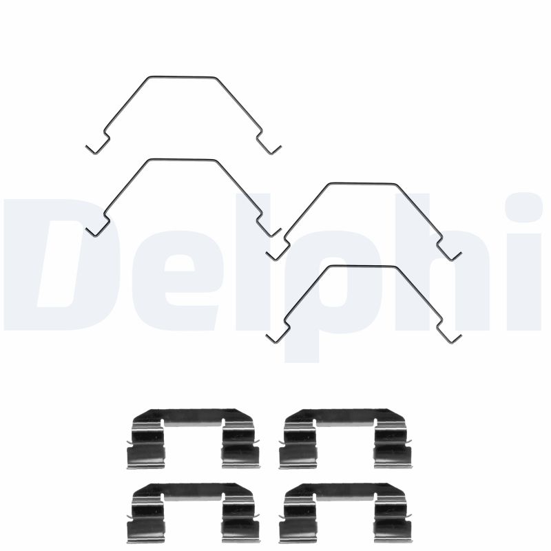 Accessory Kit, disc brake pad - LX0375 DELPHI