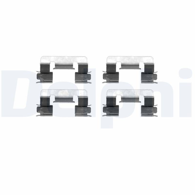 Accessory Kit, disc brake pad - LX0376 DELPHI