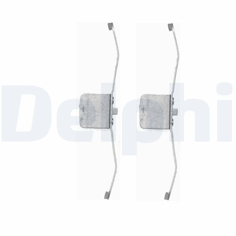Accessory Kit, disc brake pad - LX0395 DELPHI