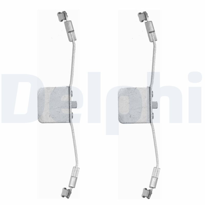 Kit accessori, Pastiglia freno - LX0397 DELPHI
