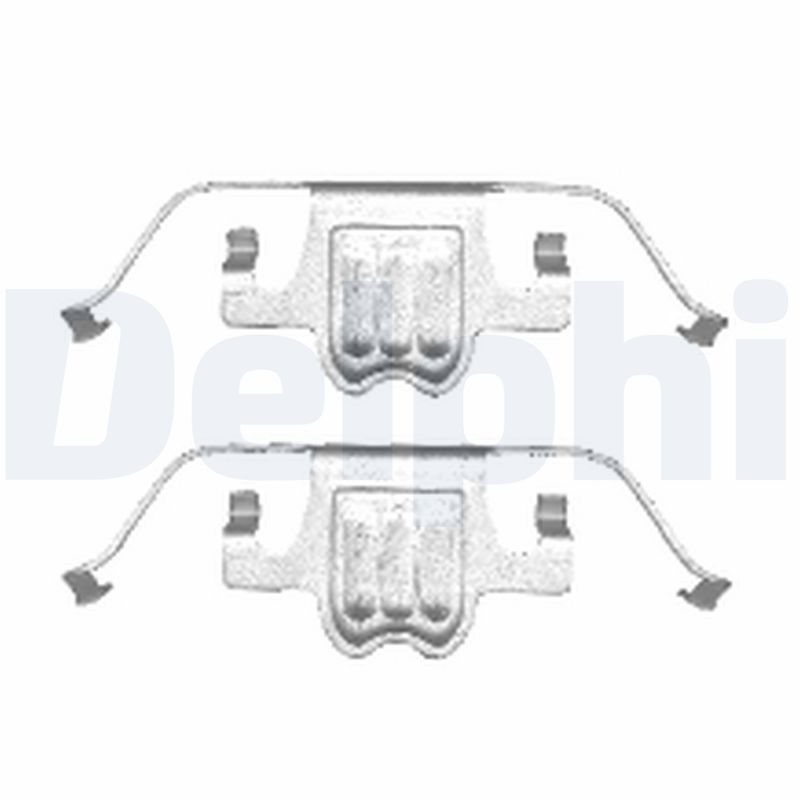 Accessory Kit, disc brake pad - LX0406 DELPHI