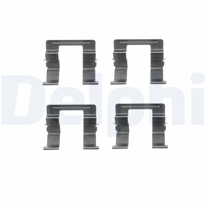 Kit accessori, Pastiglia freno - LX0420 DELPHI