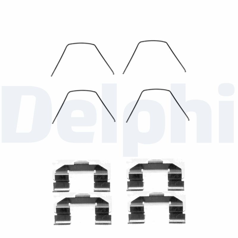 Accessory Kit, disc brake pad - LX0421 DELPHI