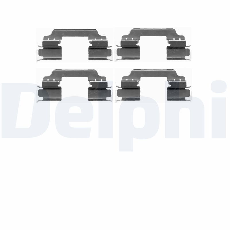 Accessory Kit, disc brake pad - LX0425 DELPHI