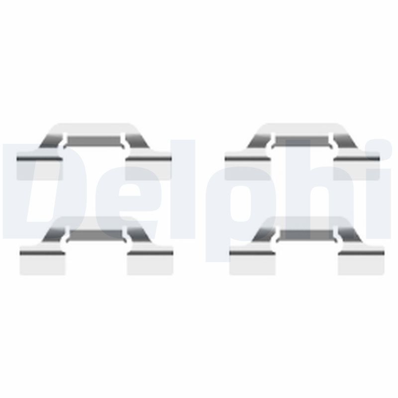 Accessory Kit, disc brake pad - LX0438 DELPHI