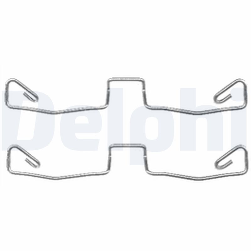 Accessory Kit, disc brake pad - LX0448 DELPHI
