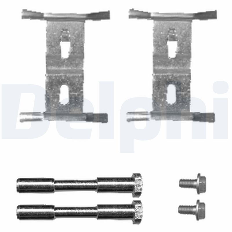 Kit accessori, Pastiglia freno - LX0449 DELPHI