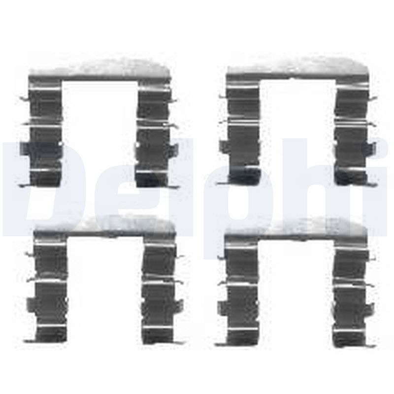 Accessory Kit, disc brake pad - LX0461 DELPHI
