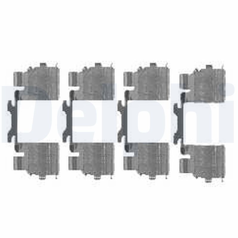 Accessory Kit, disc brake pad - LX0476 DELPHI