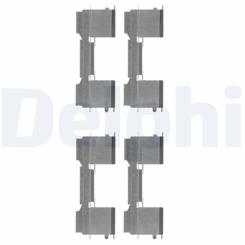 Accessory Kit, disc brake pad - LX0478 DELPHI