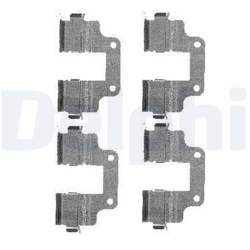 Accessory Kit, disc brake pad - LX0485 DELPHI