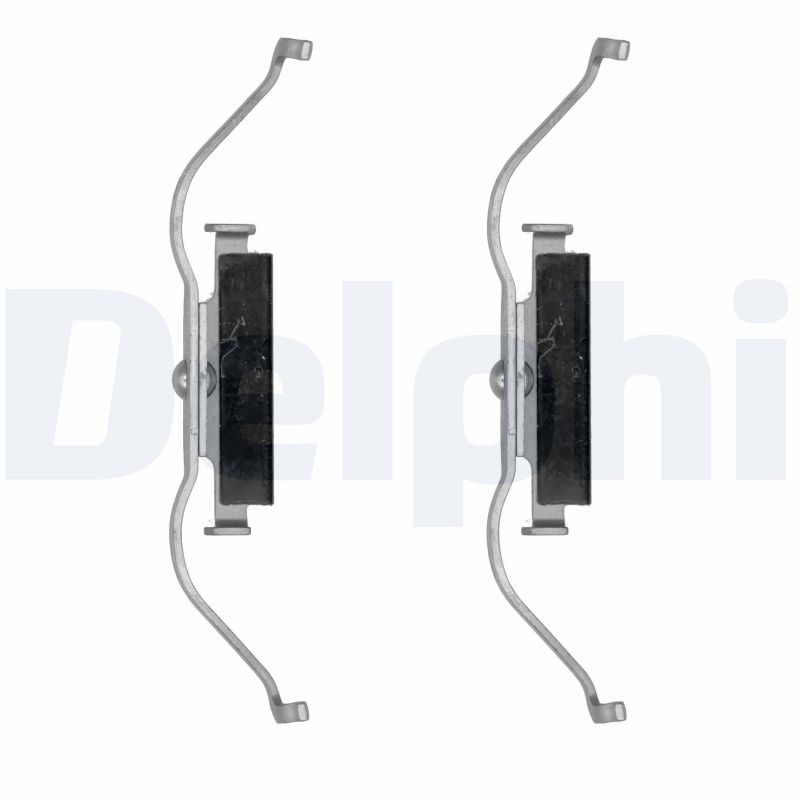 Комплектующие, колодки дискового тормоза - LX0490 DELPHI