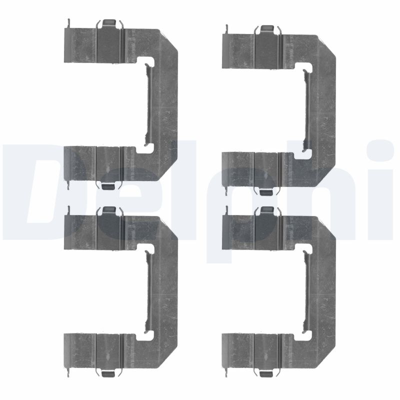 Accessory Kit, disc brake pad - LX0501 DELPHI