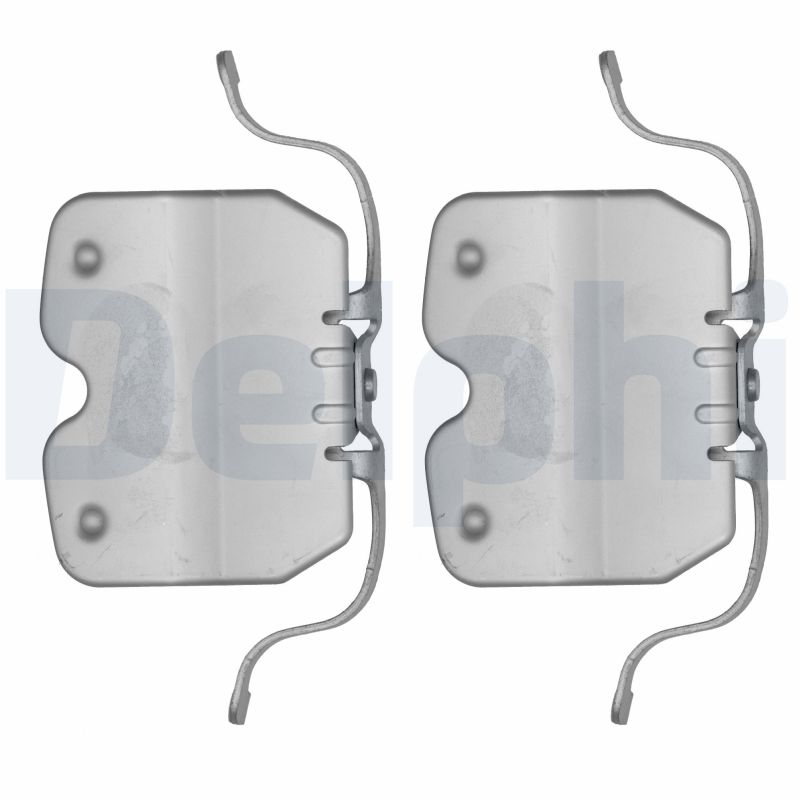 Accessory Kit, disc brake pad - LX0504 DELPHI