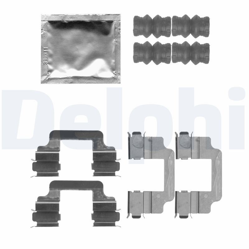 Accessory Kit, disc brake pad - LX0509 DELPHI