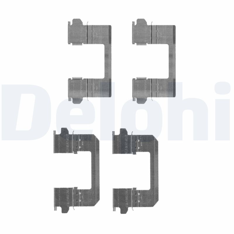 Комплектующие, колодки дискового тормоза - LX0530 DELPHI