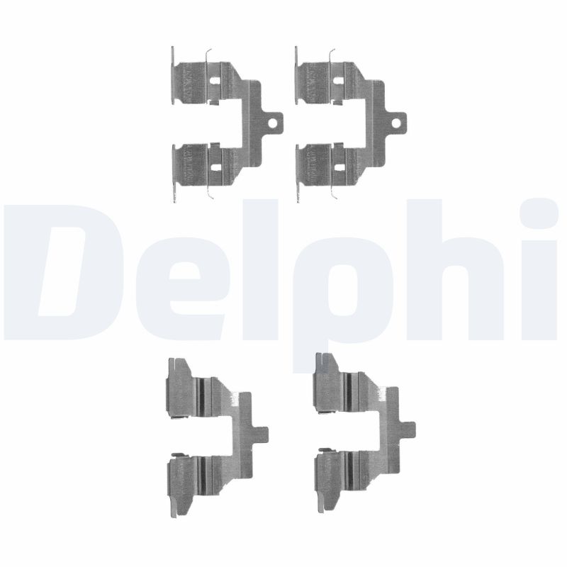Accessory Kit, disc brake pad - LX0531 DELPHI