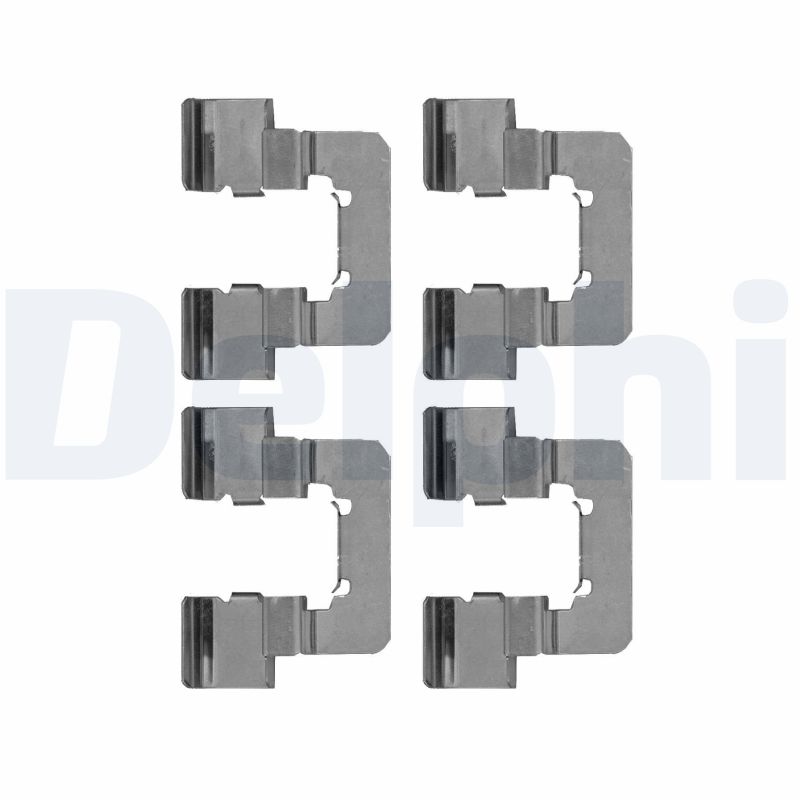 Accessory Kit, disc brake pad - LX0534 DELPHI