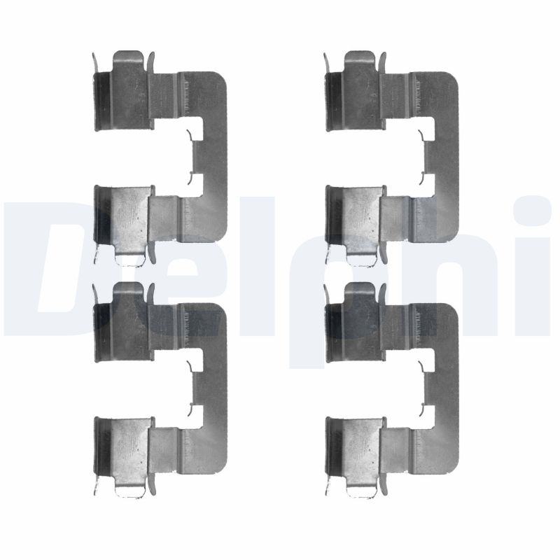 Accessory Kit, disc brake pad - LX0539 DELPHI