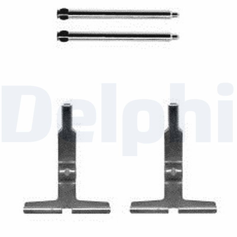 Accessory Kit, disc brake pad - LX0570 DELPHI