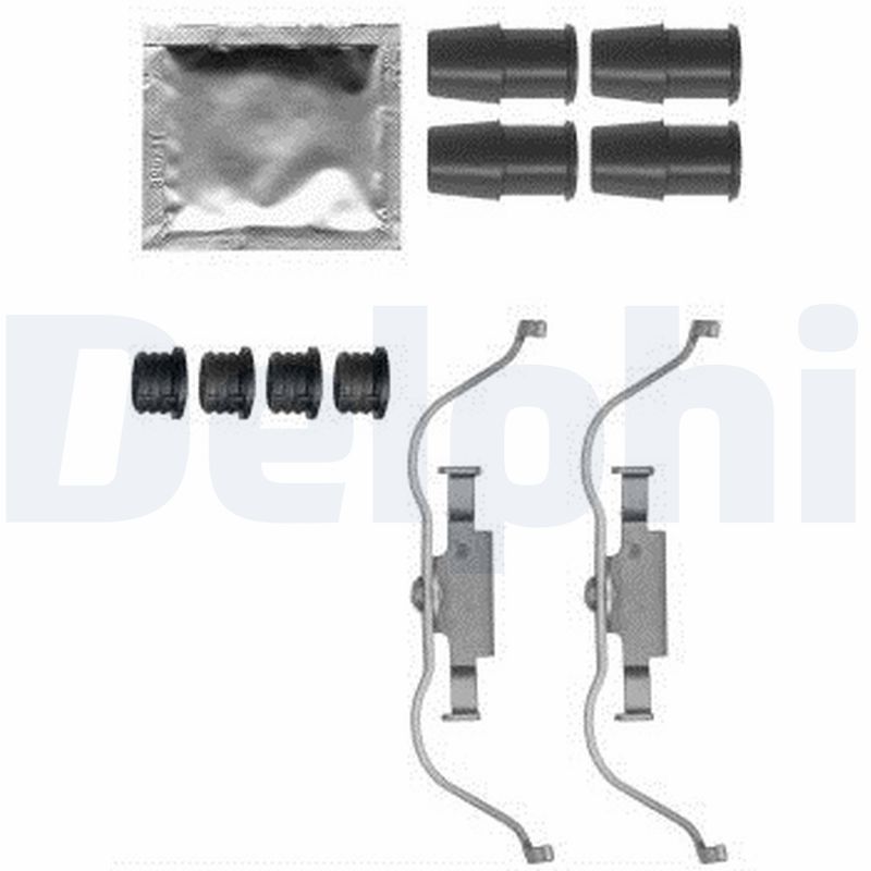 Accessory Kit, disc brake pad - LX0573 DELPHI