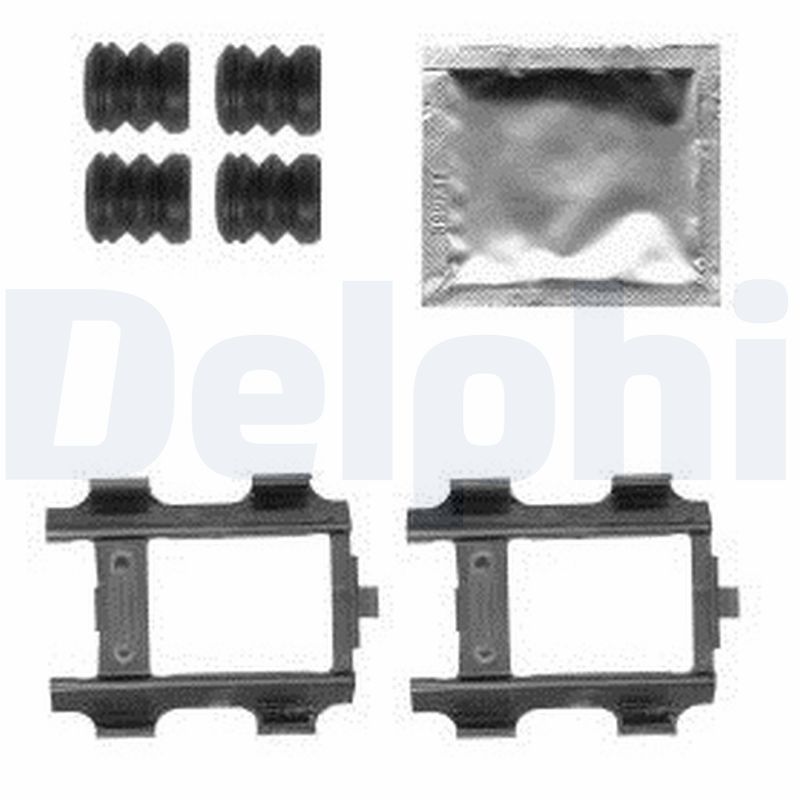 Kit accessori, Pastiglia freno - LX0575 DELPHI