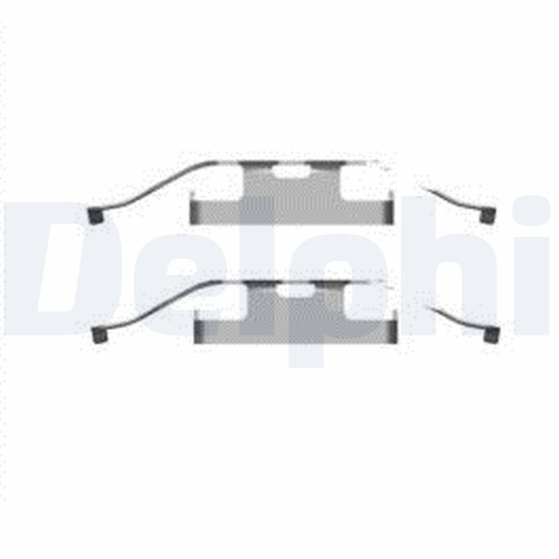 Accessory Kit, disc brake pad - LX0596 DELPHI