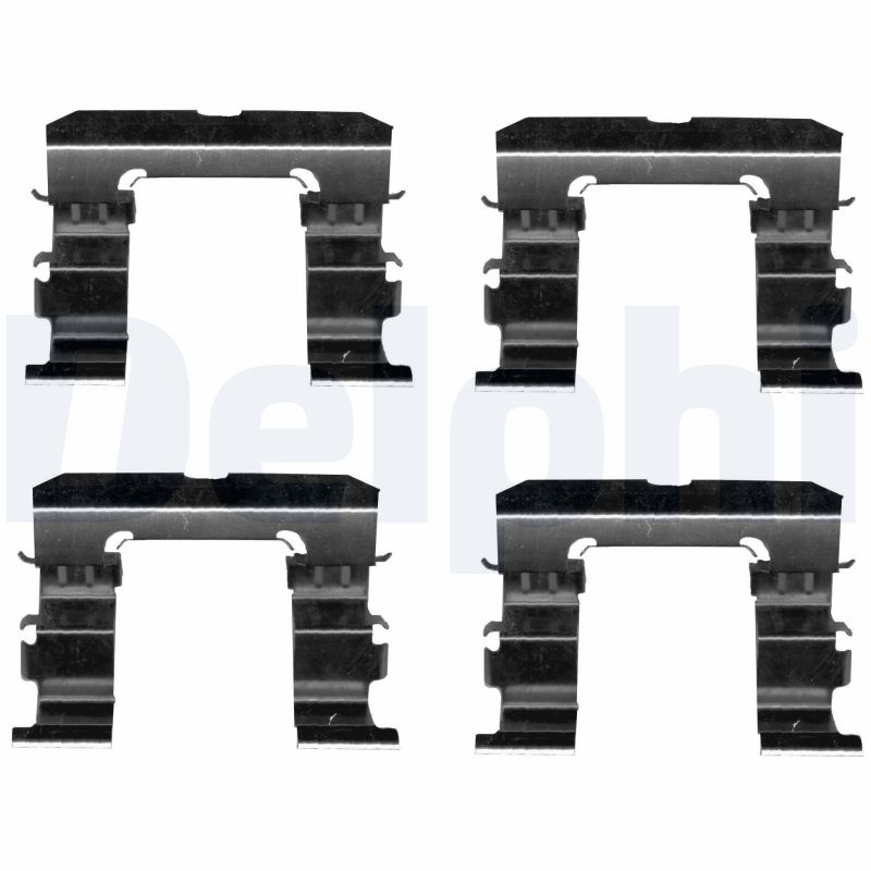 Kit accessori, Pastiglia freno - LX0613 DELPHI