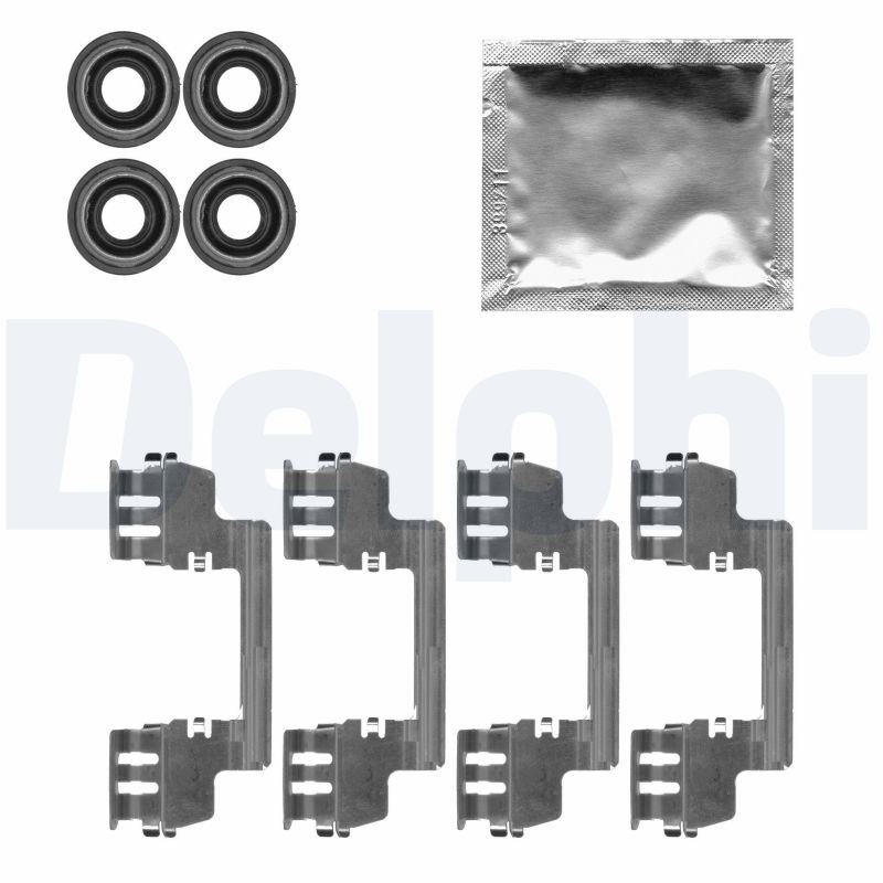 Accessory Kit, disc brake pad - LX0616 DELPHI