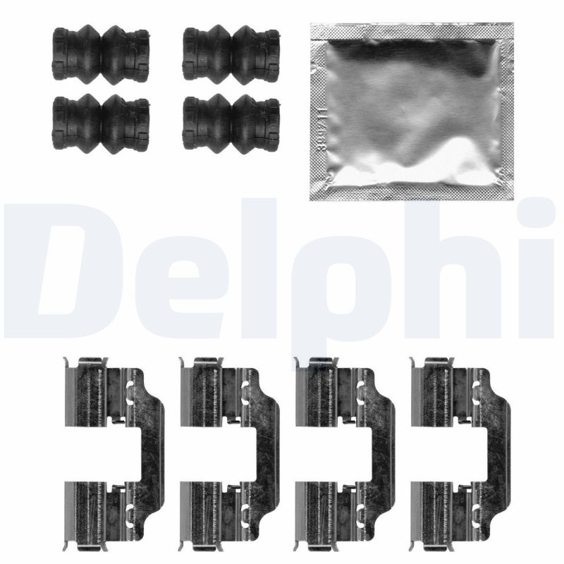 Accessory Kit, disc brake pad - LX0622 DELPHI
