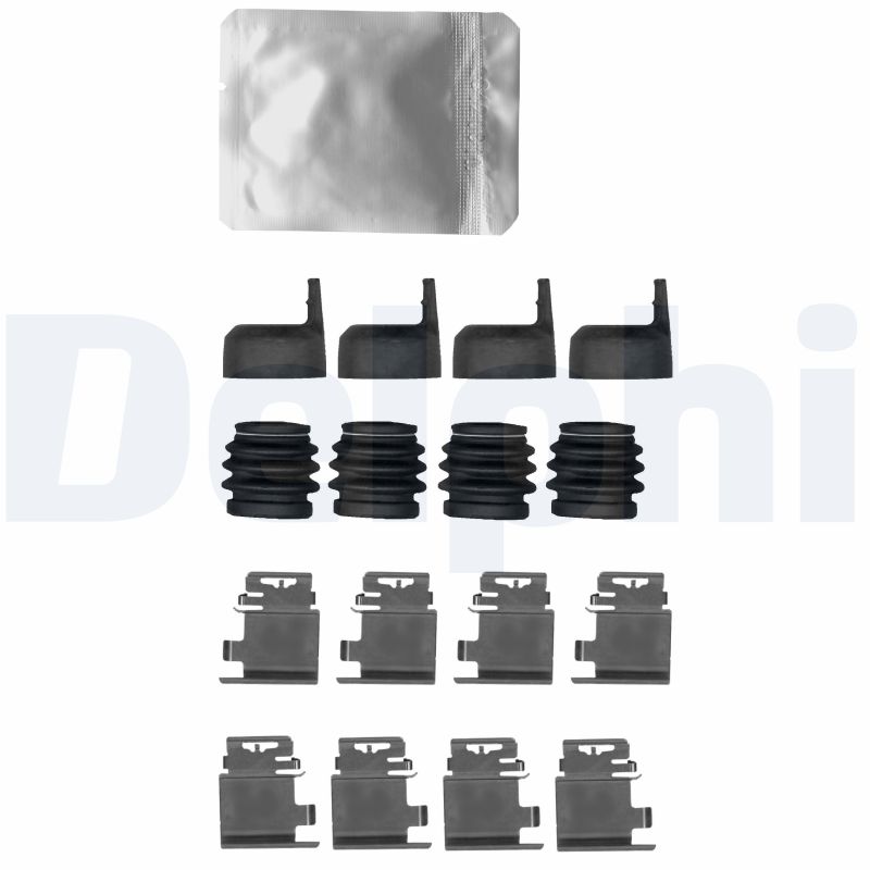 Accessory Kit, disc brake pad - LX0639 DELPHI