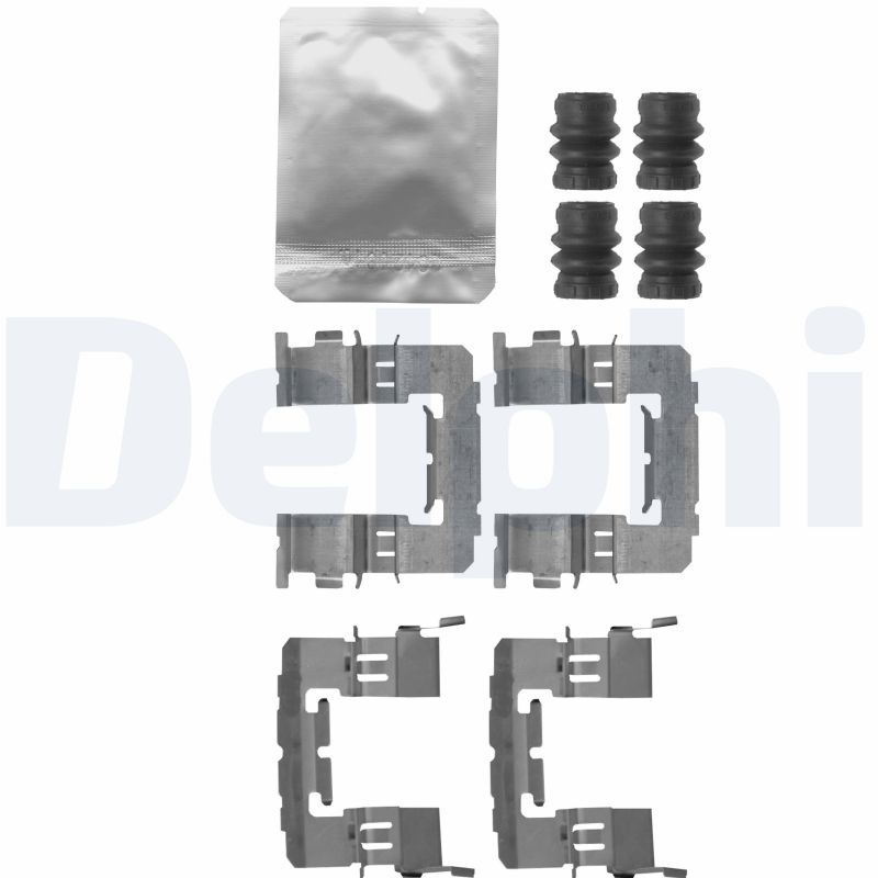 Accessory Kit, disc brake pad - LX0645 DELPHI