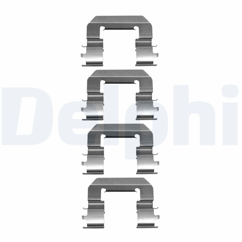 Accessory Kit, disc brake pad - LX0667 DELPHI