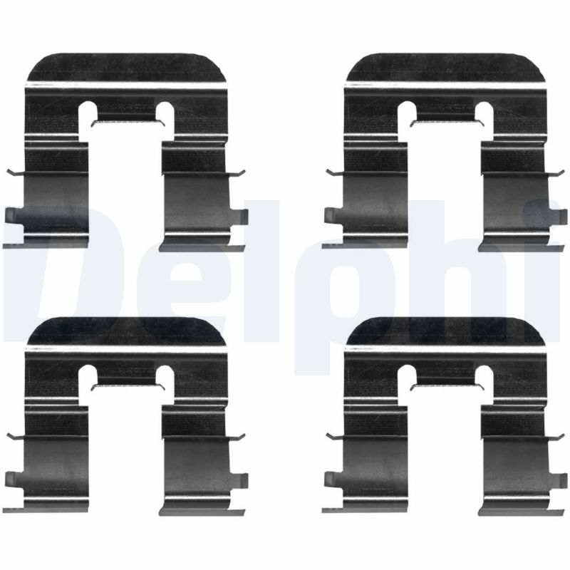 Accessory Kit, disc brake pad - LX0676 DELPHI