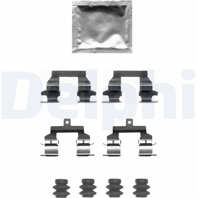 Accessory Kit, disc brake pad - LX0678 DELPHI