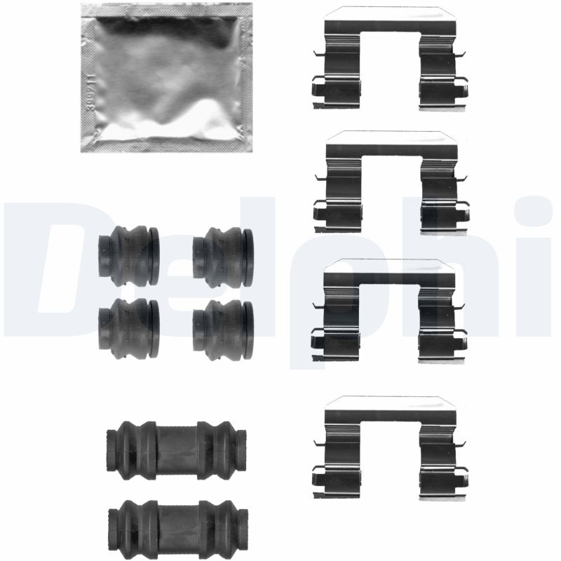 Accessory Kit, disc brake pad - LX0680 DELPHI