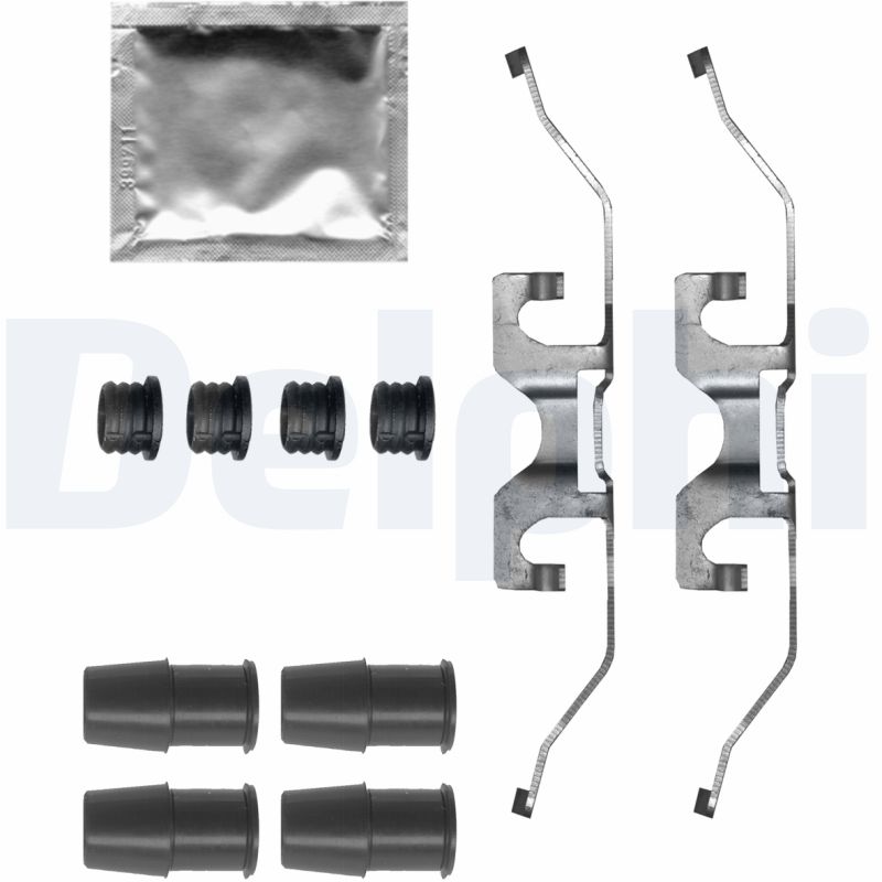 Kit accessori, Pastiglia freno - LX0694 DELPHI
