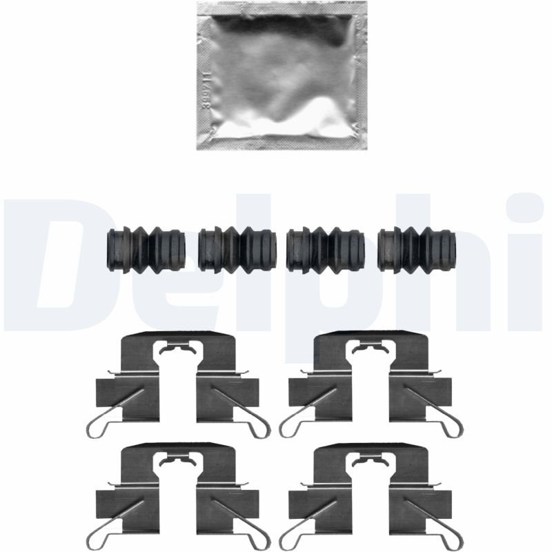 Accessory Kit, disc brake pad - LX0696 DELPHI