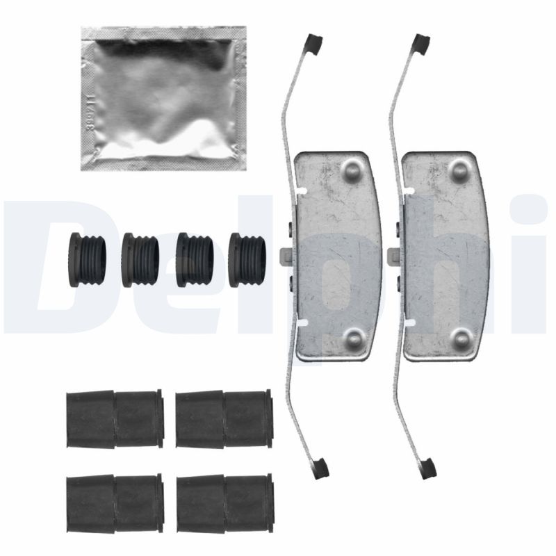 Accessory Kit, disc brake pad - LX0700 DELPHI