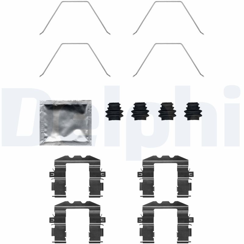 Accessory Kit, disc brake pad - LX0705 DELPHI