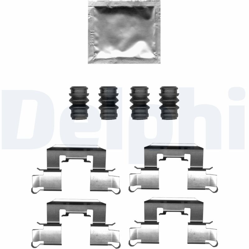 Accessory Kit, disc brake pad - LX0710 DELPHI