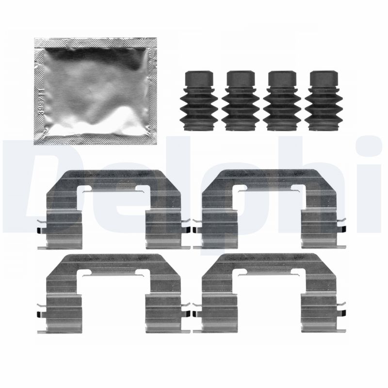 Accessory Kit, disc brake pad - LX0721 DELPHI