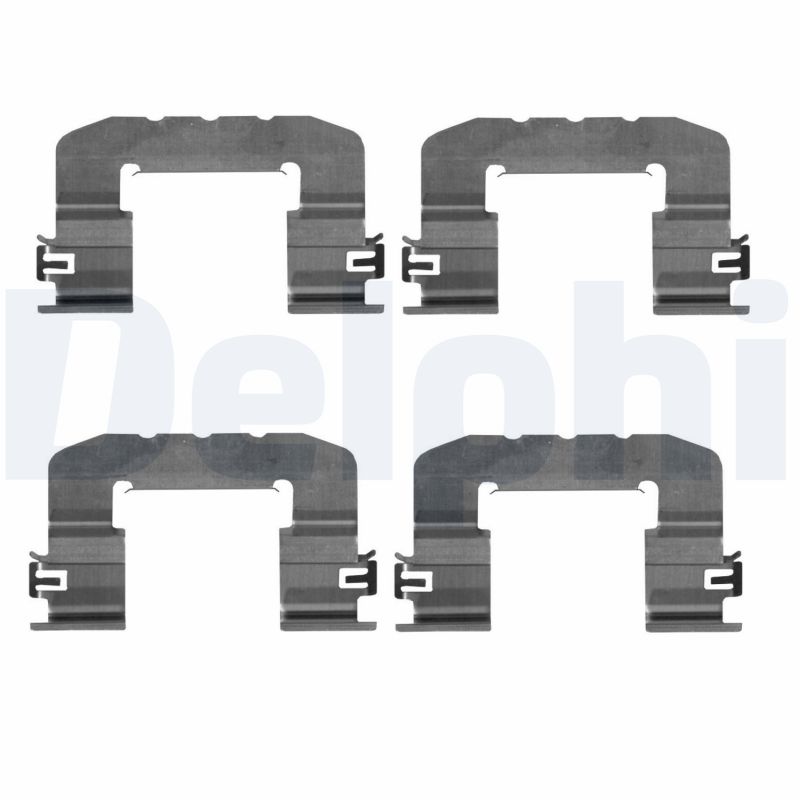 Accessory Kit, disc brake pad - LX0725 DELPHI