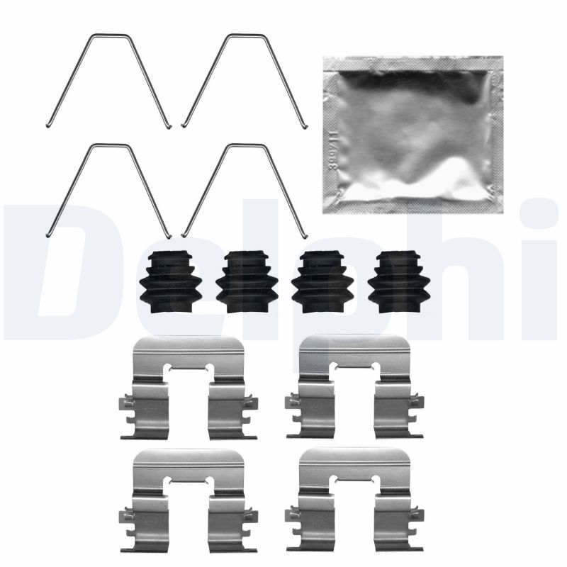 Accessory Kit, disc brake pad - LX0726 DELPHI