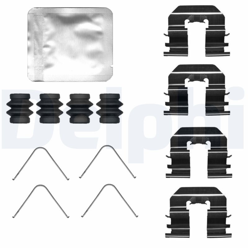 Accessory Kit, disc brake pad - LX0727 DELPHI