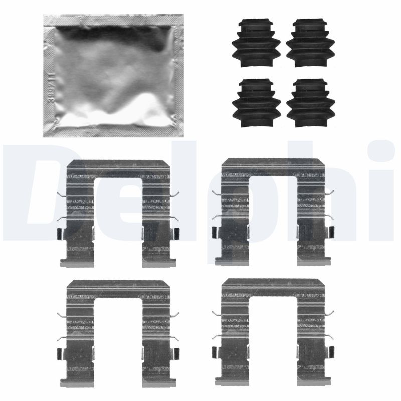 Accessory Kit, disc brake pad - LX0728 DELPHI